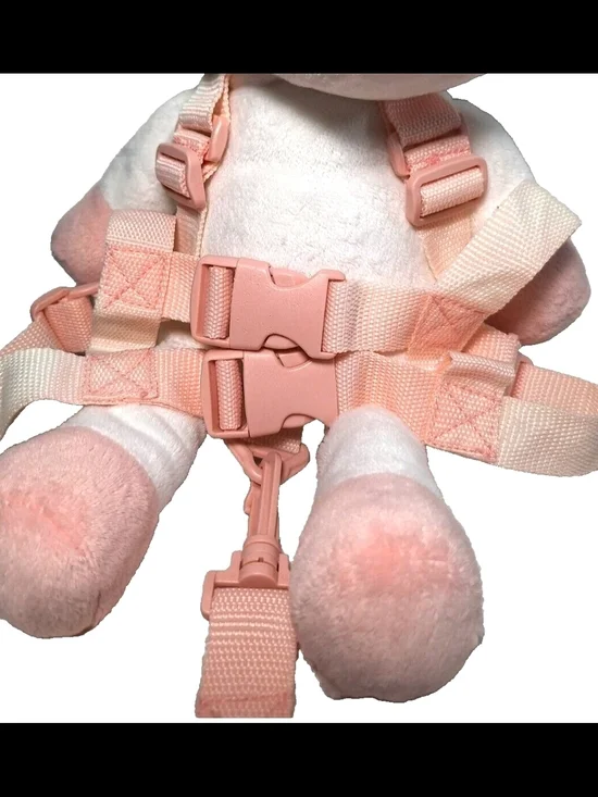 Travel Bug Toddler Safety Harness Unicorn Backpack - Pink and White - Picture 4 of 8